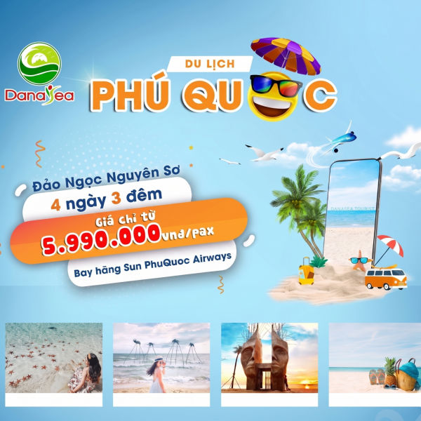 Tour Phú Quốc 4 Ngày 3 Đêm Từ Đà Nẵng: Check-in Cầu Hôn Lãng Mạn - Oanh Tạc Thành Phố Không Ngủ.