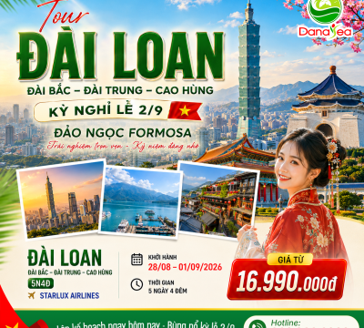 Hành Trình Chinh Phục Đài Loan 5N4Đ: Chiêm Ngưỡng Hồ Nhật Nguyệt & Sắc Màu Dương Minh Sơn