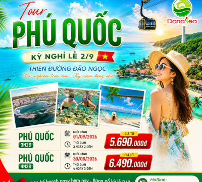 [LỄ 2/9] Hành Trình Khám Phá Đảo Ngọc Phú Quốc 3N2Đ & 4N3Đ – Bay Thẳng Cùng SunPhuQuoc Airlines