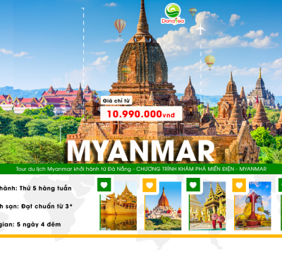 CHƯƠNG TRÌNH KHÁM PHÁ MIẾN ĐIỆN - MYANMAR - 2020