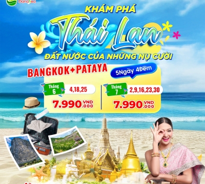 Lễ Hội Té Nước Thái Lan 5N4D [AIR ASIA]