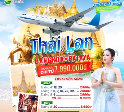 Khám phá đất nước Thái Lan 5N4D [AIR ASIA]