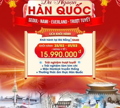TẾT 2026 - Du lịch Hàn Quốc