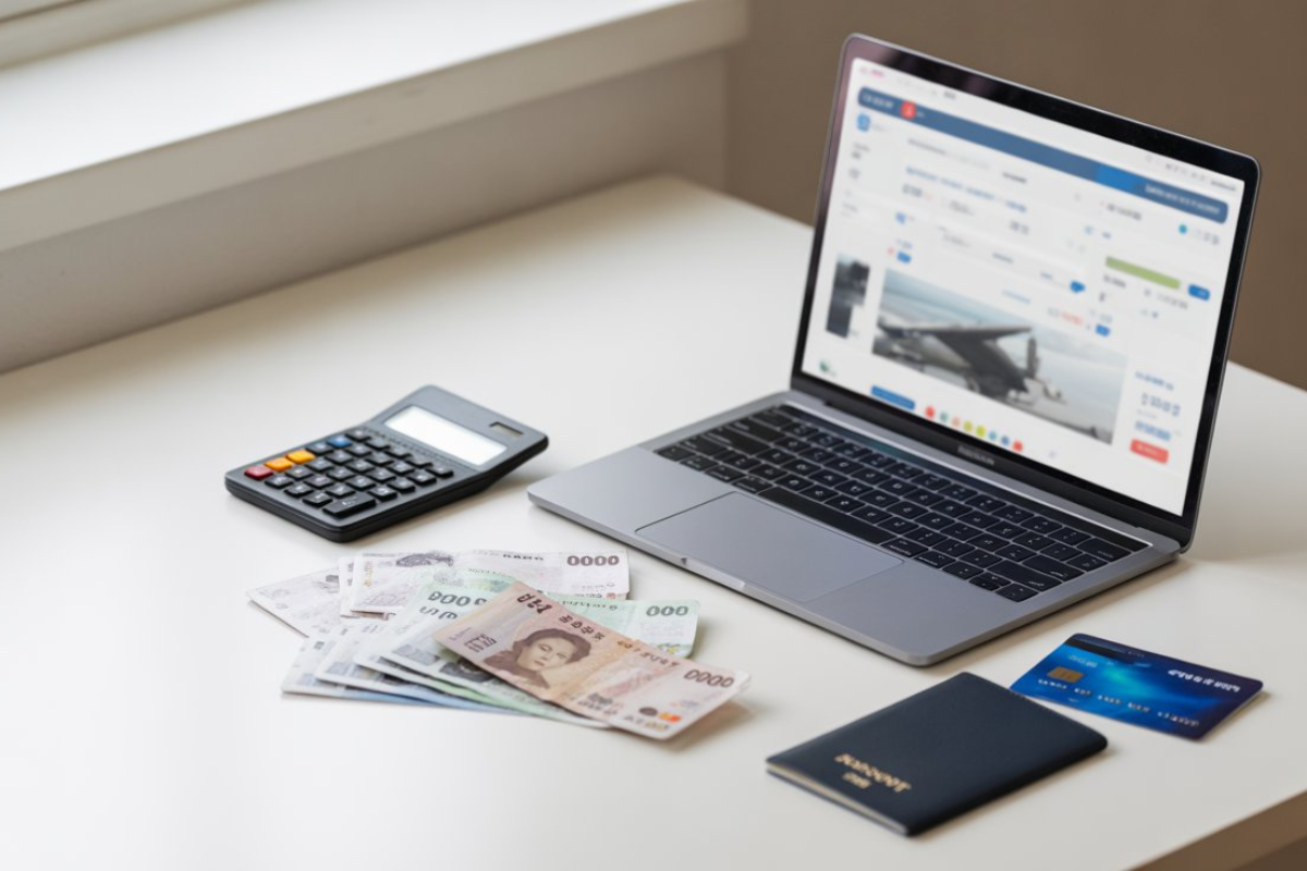 Chi phí vé bay và dịch vụ khi đi Hàn Quốc