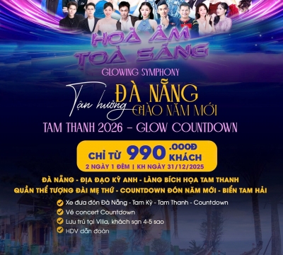 Hoà âm ánh sáng - Tam thanh 2026 - Glow countdown Hoà âm ánh sáng - Tam thanh 2026 - Glow countdown